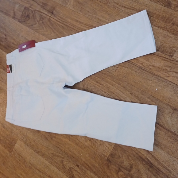 New! With tags Ling's Fashion white Jeans capris size 15/16 - Picture 8 of 11